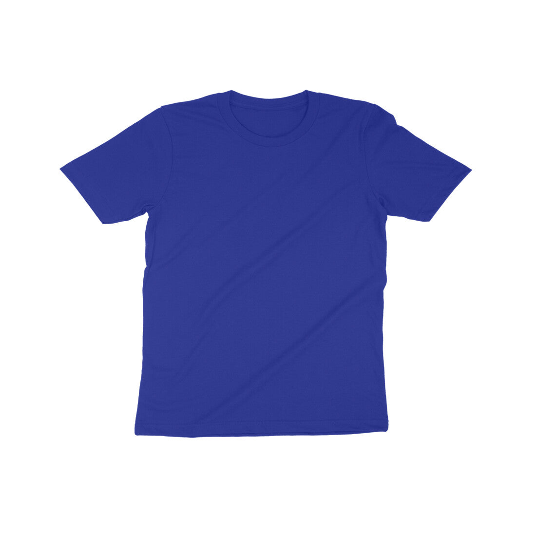 Versatile Kid's Plain Round Neck T-Shirt - Multiple Sizes & Colors
