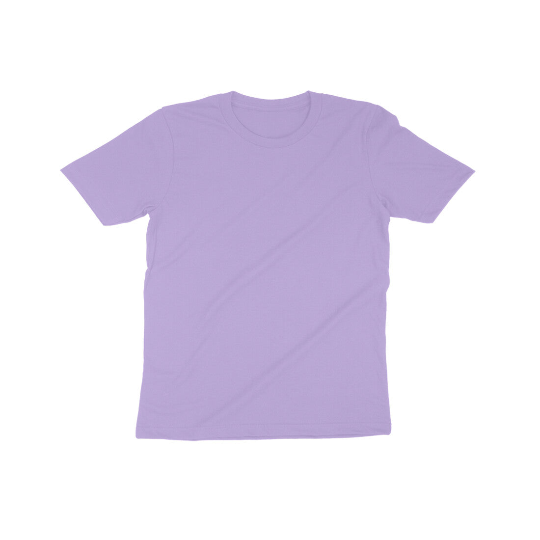 Versatile Kid's Plain Round Neck T-Shirt - Multiple Sizes & Colors