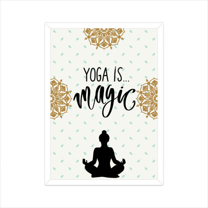 Yoga: Unleash the Magic Within - Inspiring Poster