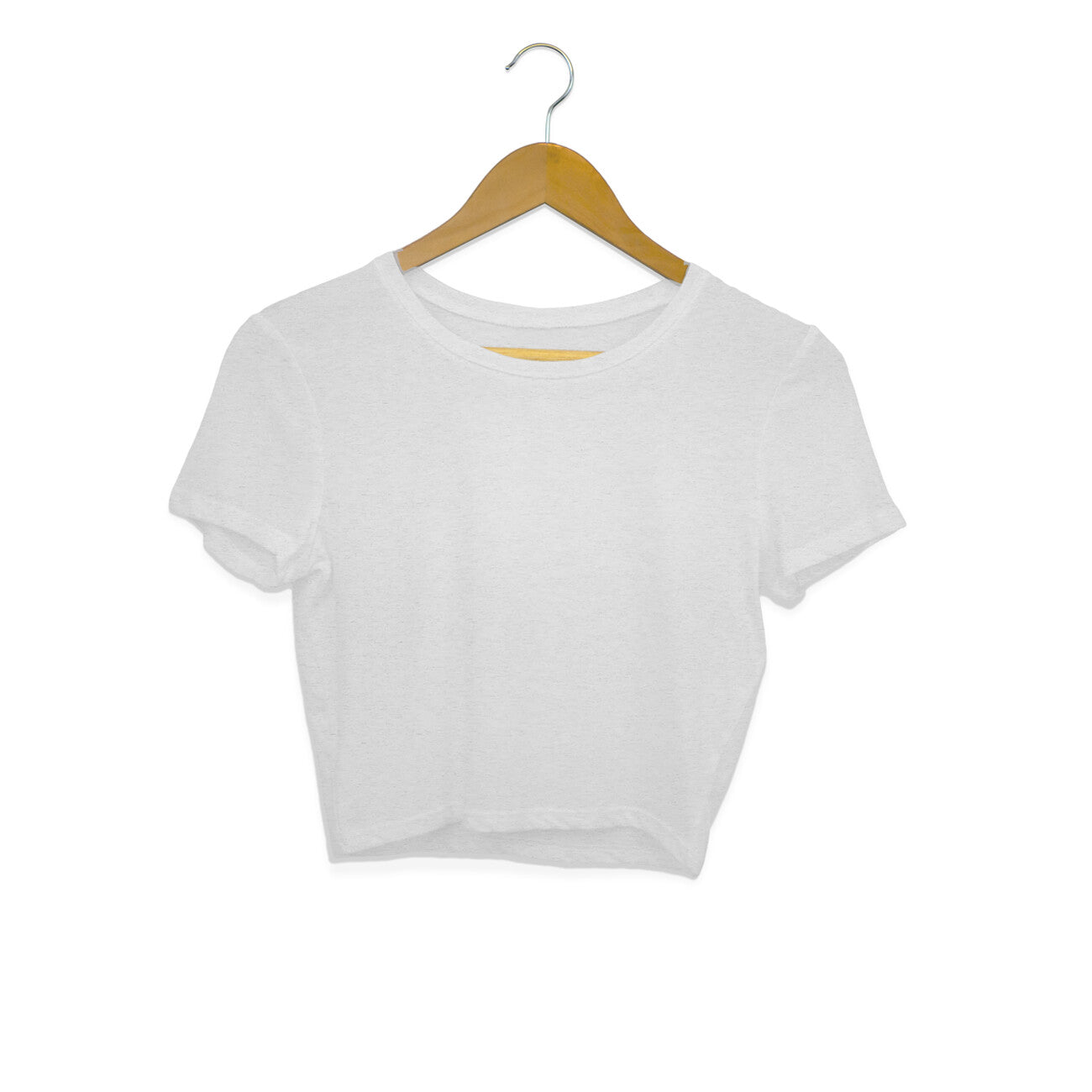 Versatile Style: Plain Crop Tops