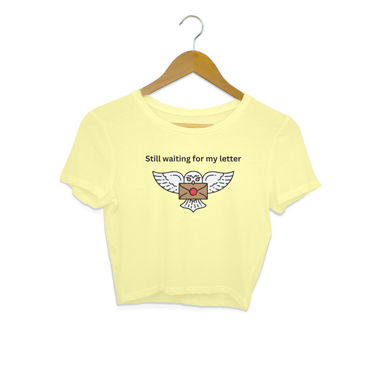 Wizards Await: Owl Design Crop Top from Harry Potter