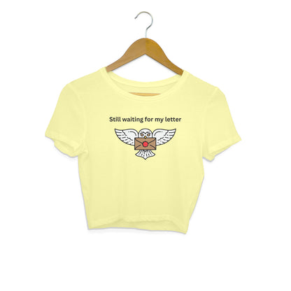 Wizards Await: Owl Design Crop Top from Harry Potter