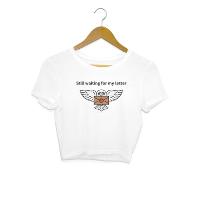 Wizards Await: Owl Design Crop Top from Harry Potter