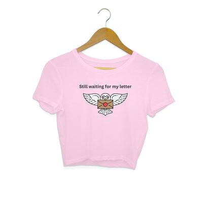 Wizards Await: Owl Design Crop Top from Harry Potter