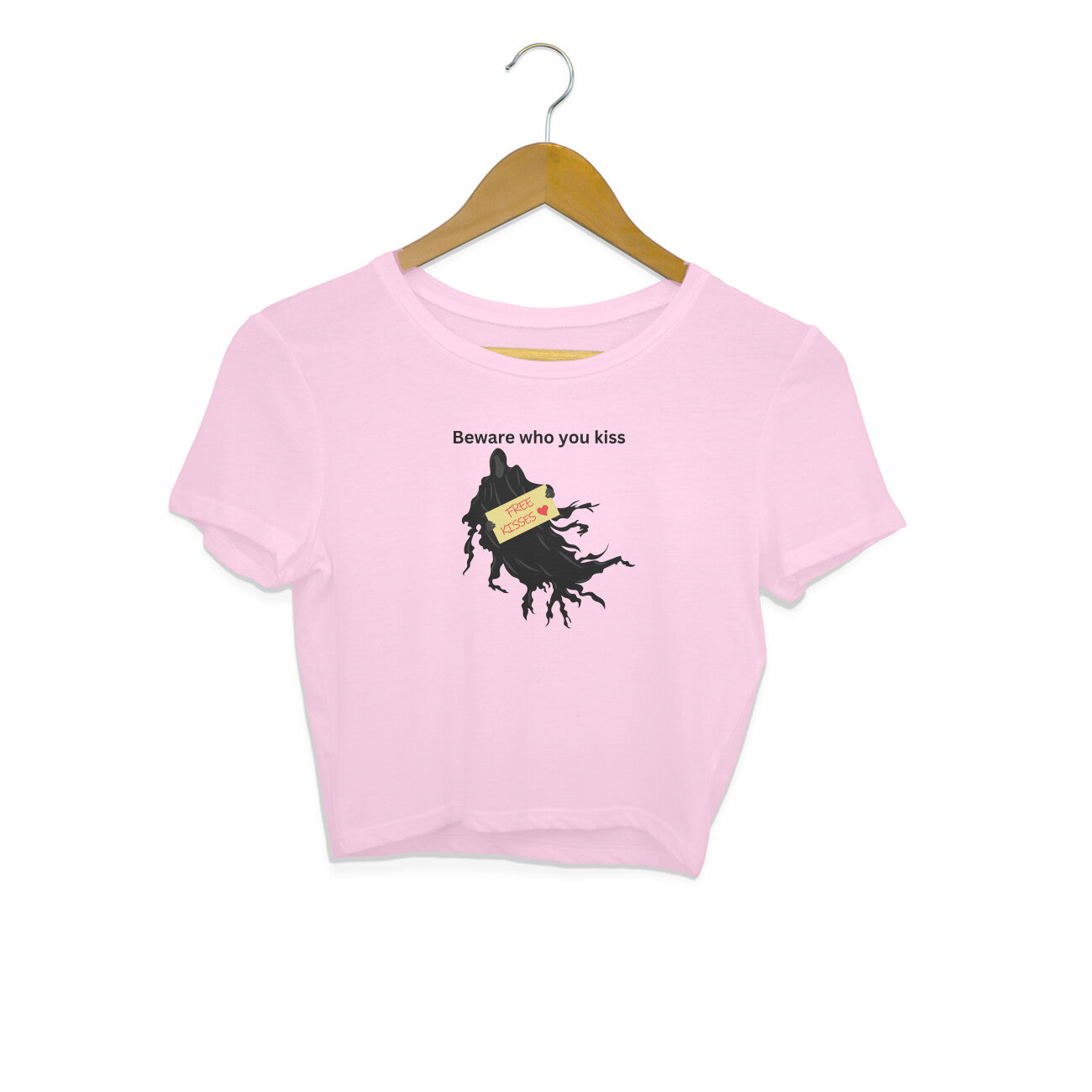 Beware Who You Kiss: Dementor Free Kisses Women's Crop Top