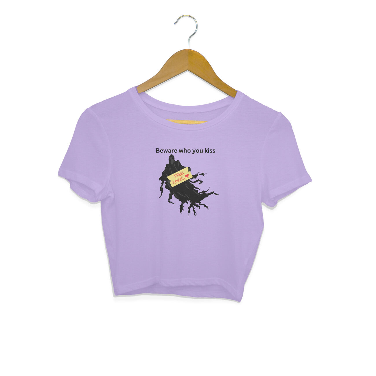 Beware Who You Kiss: Dementor Free Kisses Women's Crop Top