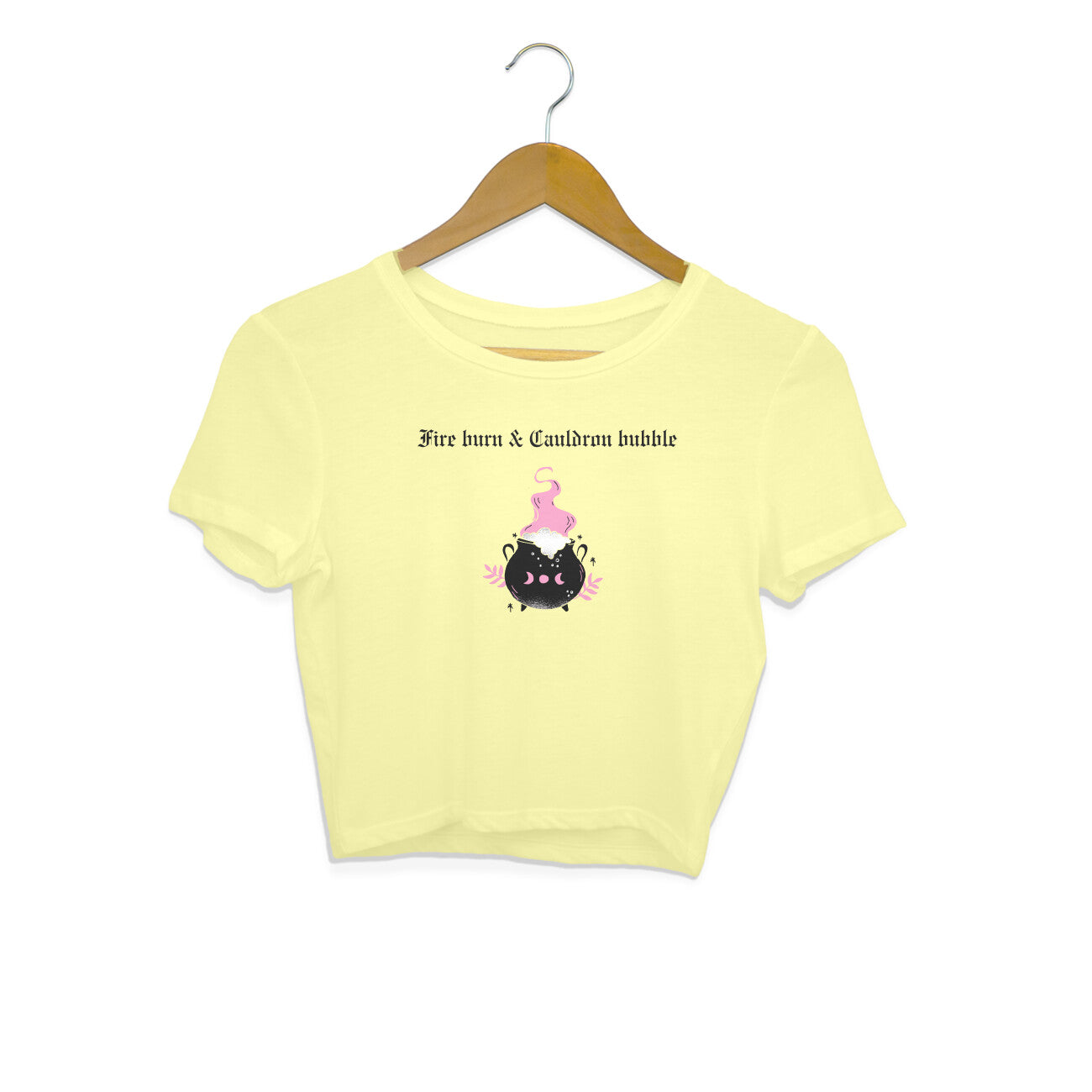 Fire Burn, Cauldron Bubble: Witches Cauldron Crop Top