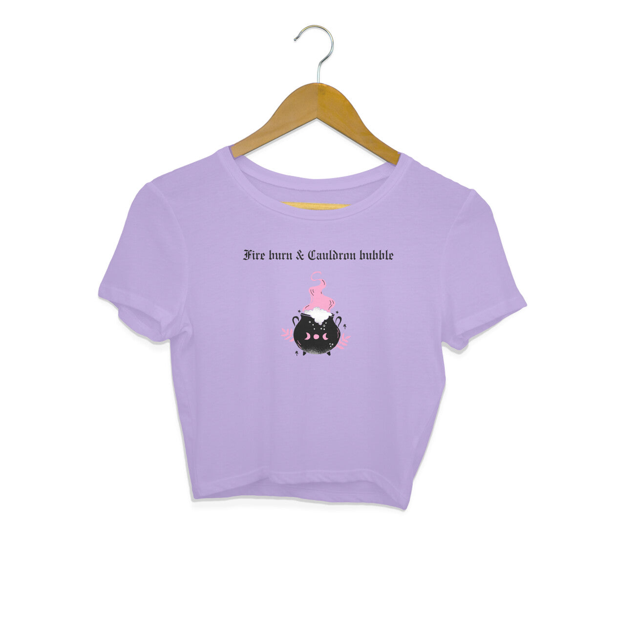 Fire Burn, Cauldron Bubble: Witches Cauldron Crop Top