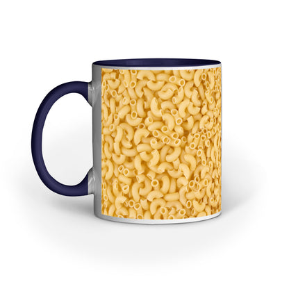 Abstract Pasta Design Printed Mug: Culinary Inspiration