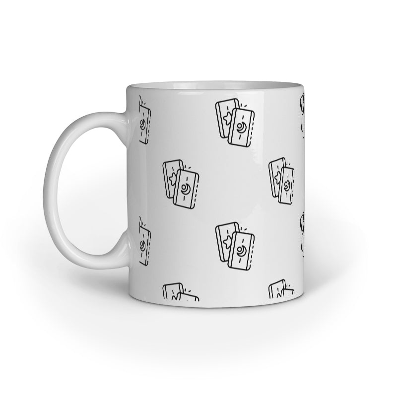 Playing Cards Designed Printed Mugs