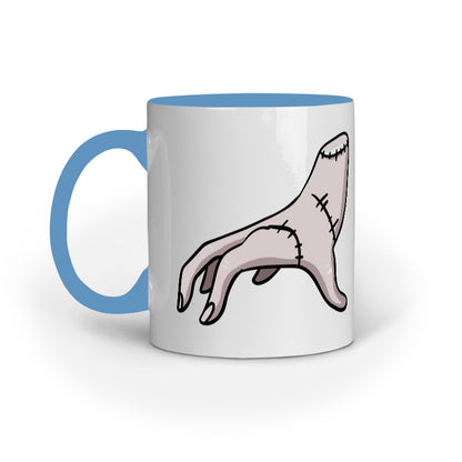 Mysterious Thing Mug: Wednesday's Loyal Companion Printed Design