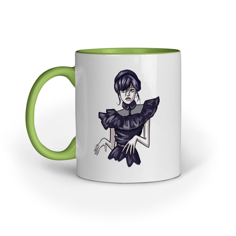 Wednesday Addams Mug: Enigmatic Design for Addams Family Fans