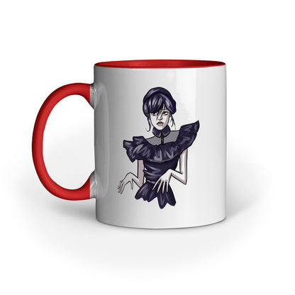 Wednesday Addams Mug: Enigmatic Design for Addams Family Fans