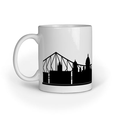 Kolkata Landmark Mug: Howrah Bridge and Victoria Memorial Design