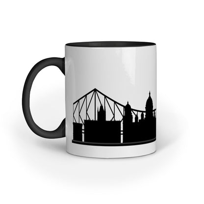 Kolkata Landmark Mug: Howrah Bridge and Victoria Memorial Design