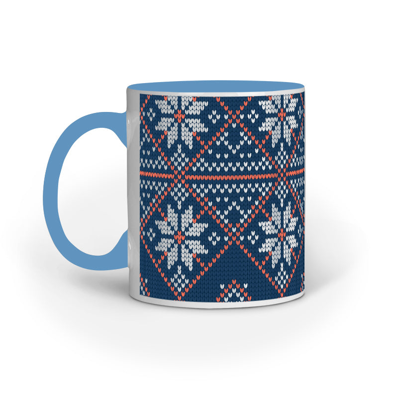 Kaleidoscope Pattern Printed Mugs
