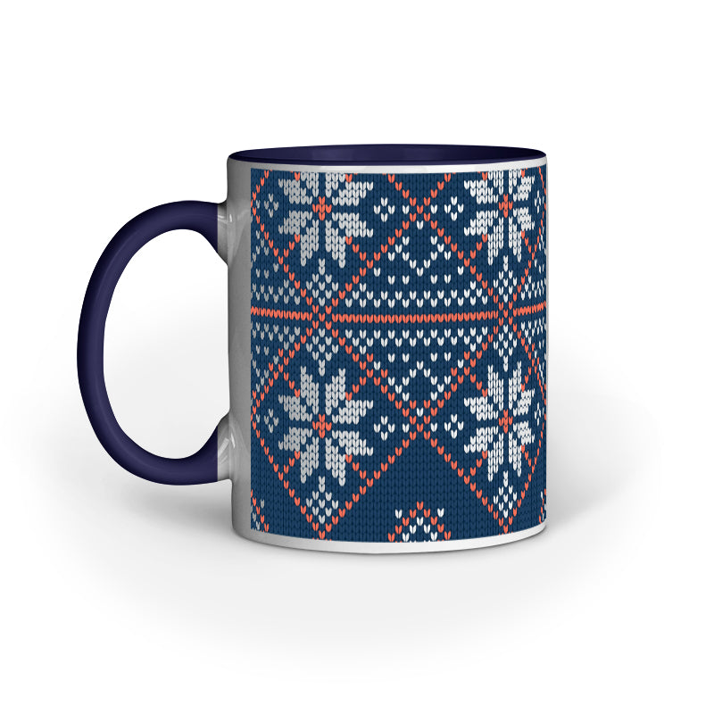 Kaleidoscope Pattern Printed Mugs