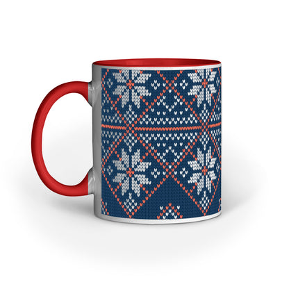 Kaleidoscope Pattern Printed Mugs