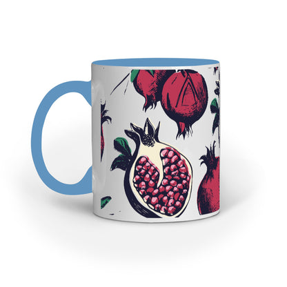 Pomegranate Palette Mug: A Burst of Colorful Delight