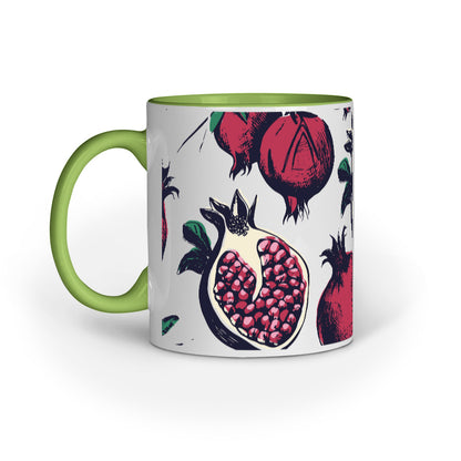 Pomegranate Palette Mug: A Burst of Colorful Delight