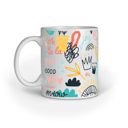 Eclectic Patterns Printed Mugs