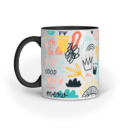 Eclectic Patterns Printed Mugs