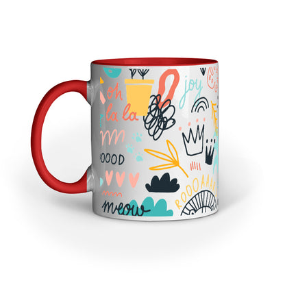 Eclectic Patterns Printed Mugs