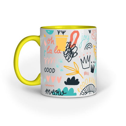 Eclectic Patterns Printed Mugs