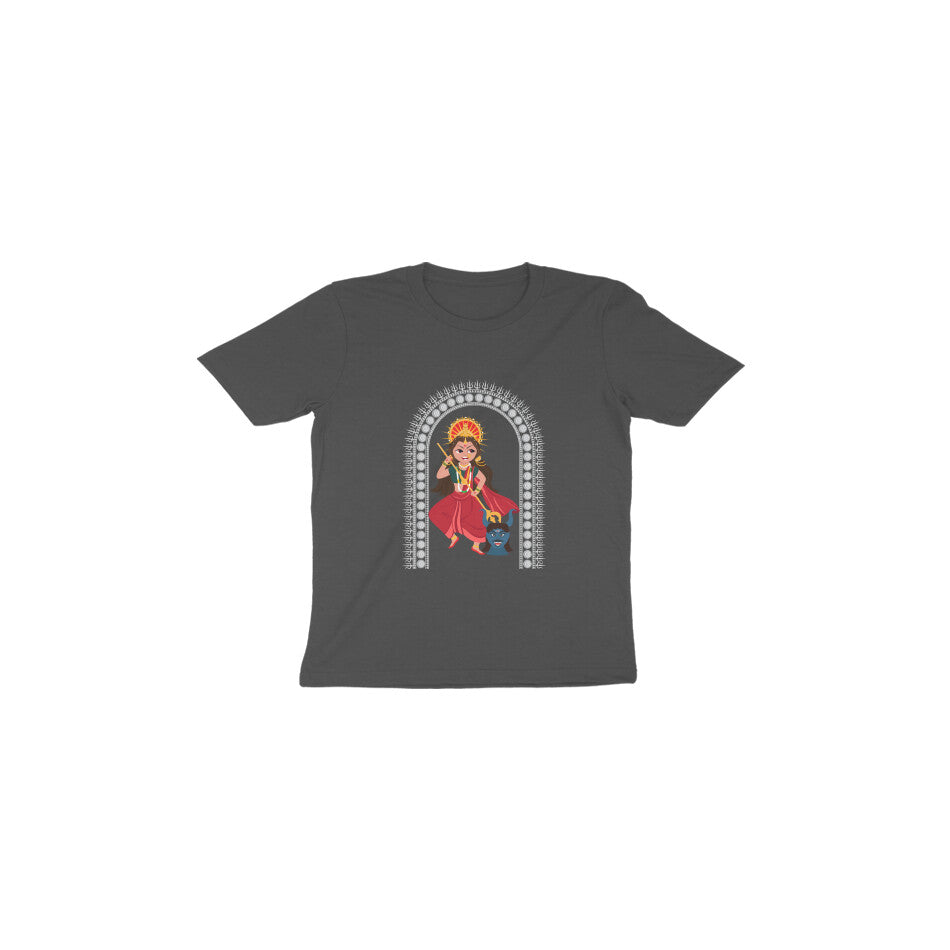 Ma Durga Toddler T-Shirt - Divine Comfort for Little Ones