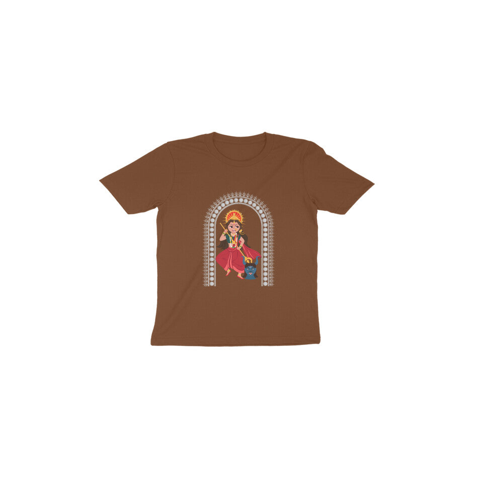 Ma Durga Toddler T-Shirt - Divine Comfort for Little Ones