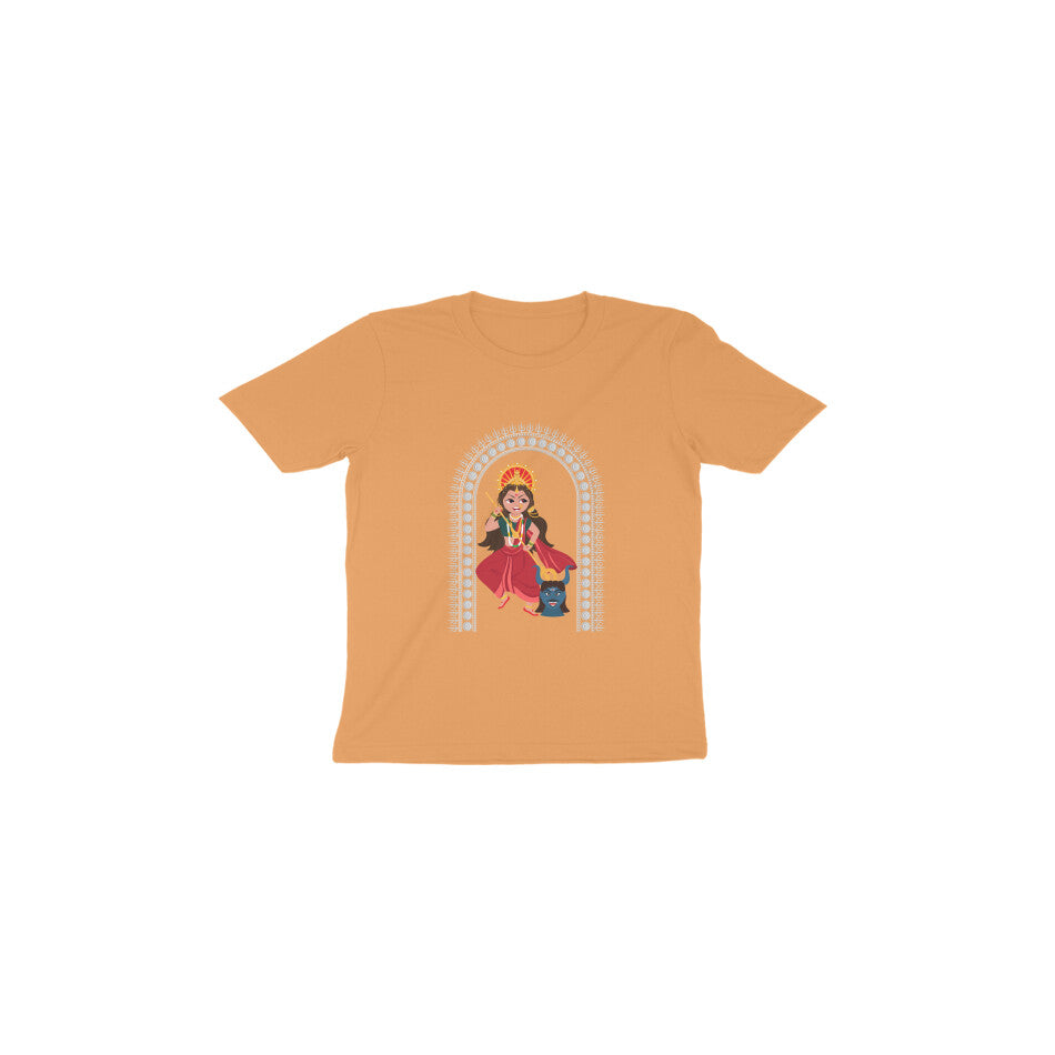 Ma Durga Toddler T-Shirt - Divine Comfort for Little Ones