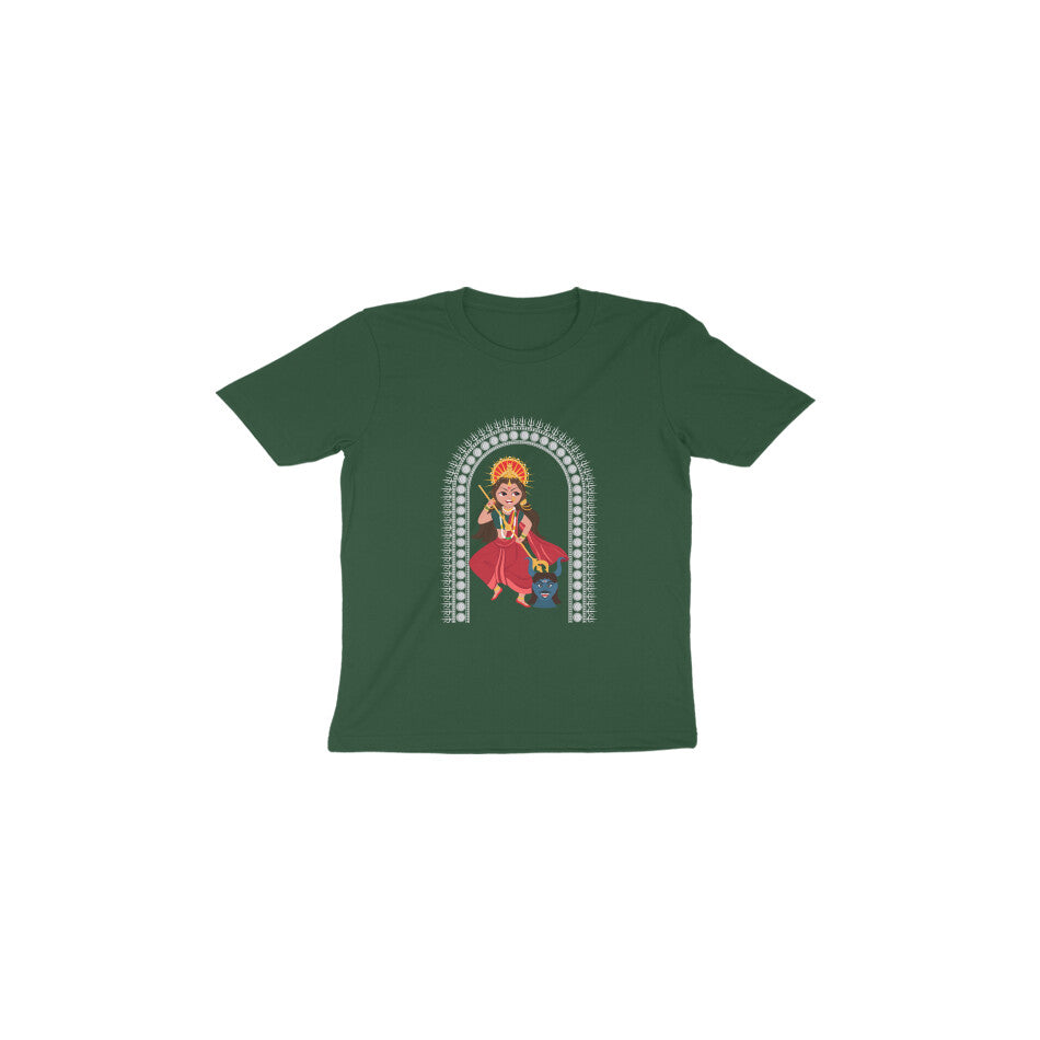 Ma Durga Toddler T-Shirt - Divine Comfort for Little Ones