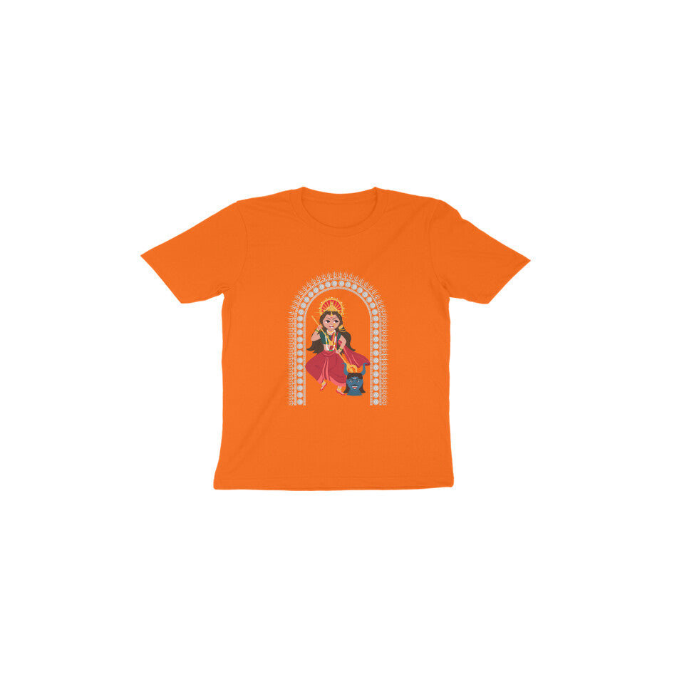 Ma Durga Toddler T-Shirt - Divine Comfort for Little Ones