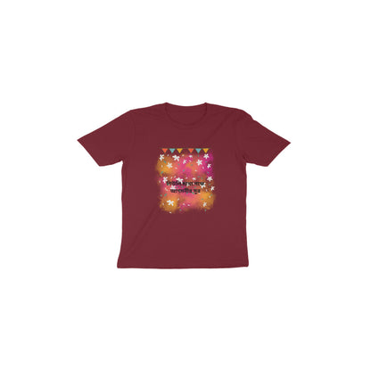 Durga Puja Toddler T-Shirt - Blooms of Festive Delight