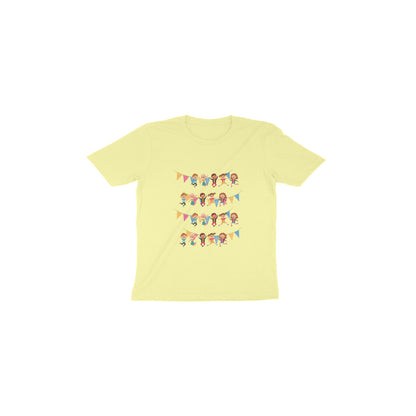 Toddler's Durga Puja T-Shirt - Joyful Festivities and Smiles