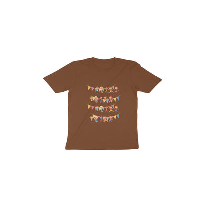 Toddler's Durga Puja T-Shirt - Joyful Festivities and Smiles