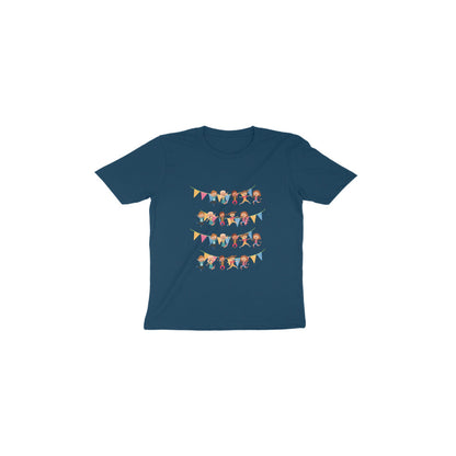 Toddler's Durga Puja T-Shirt - Joyful Festivities and Smiles