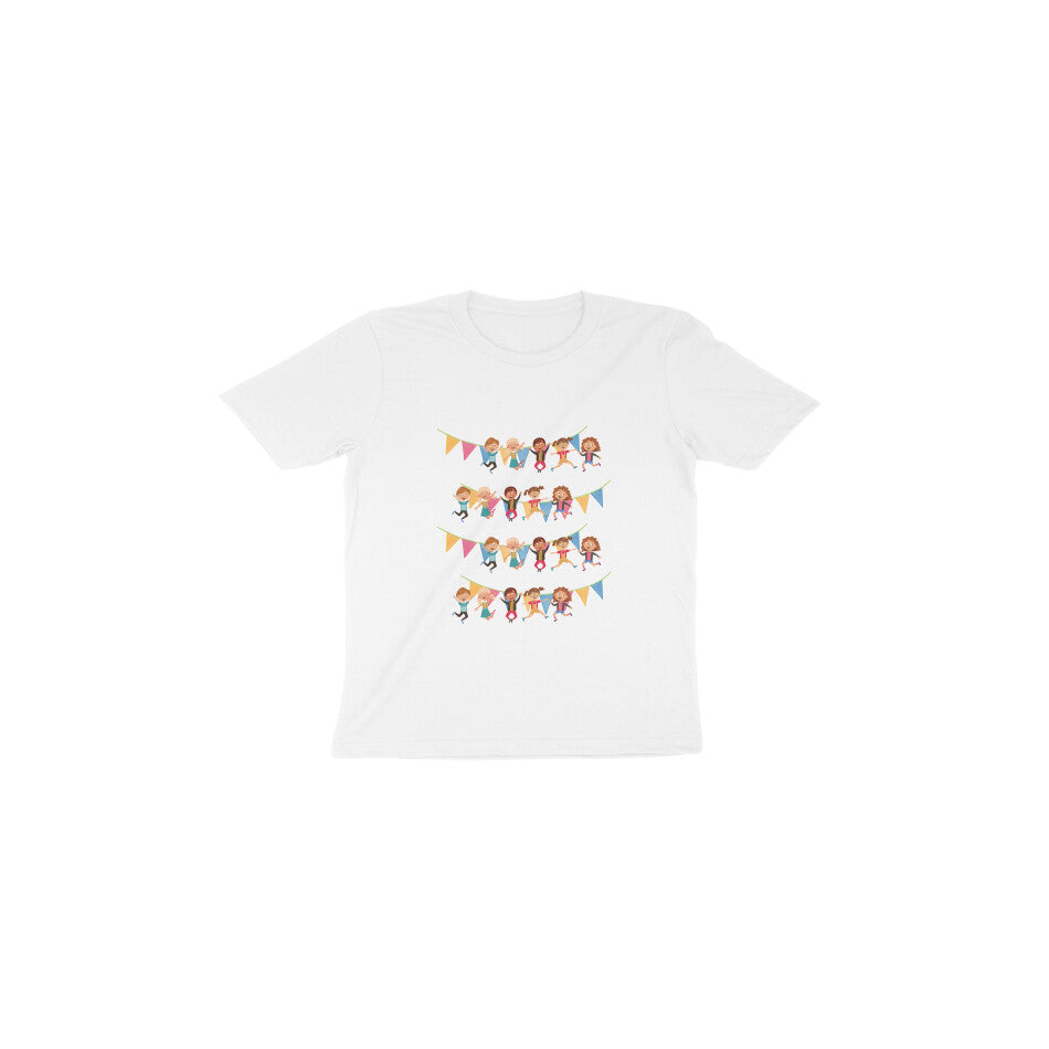 Toddler's Durga Puja T-Shirt - Joyful Festivities and Smiles
