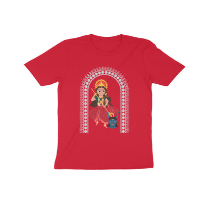 Maa Durga Kid's T-Shirt - Embrace the Divine in Style