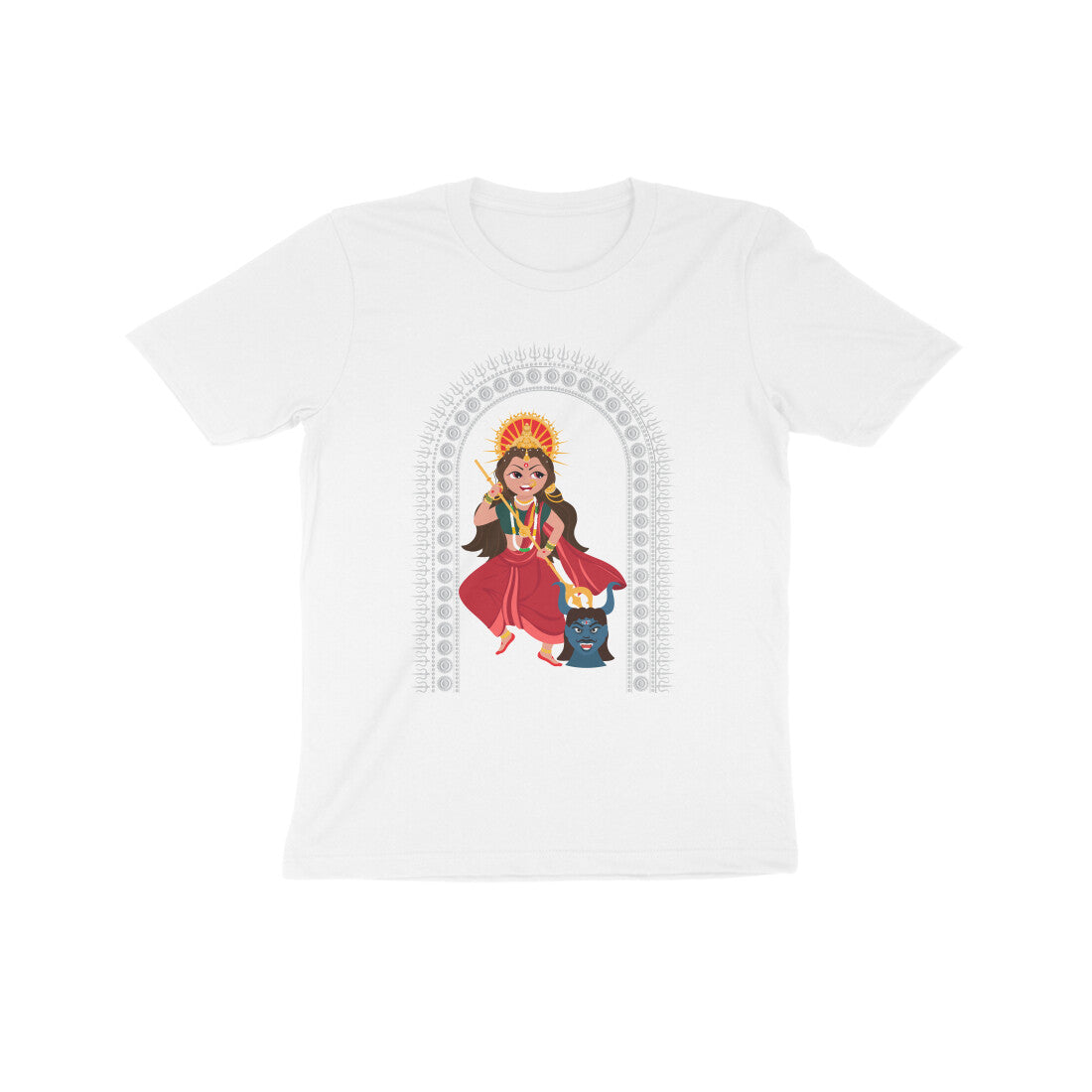 Maa Durga Kid's T-Shirt - Embrace the Divine in Style