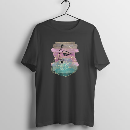 Omnipresent Goddess Durga Men's T-Shirt - Across 3 Realms Design