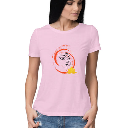 Powerful Mother Goddess Women's T-Shirt - Circle of Life Design