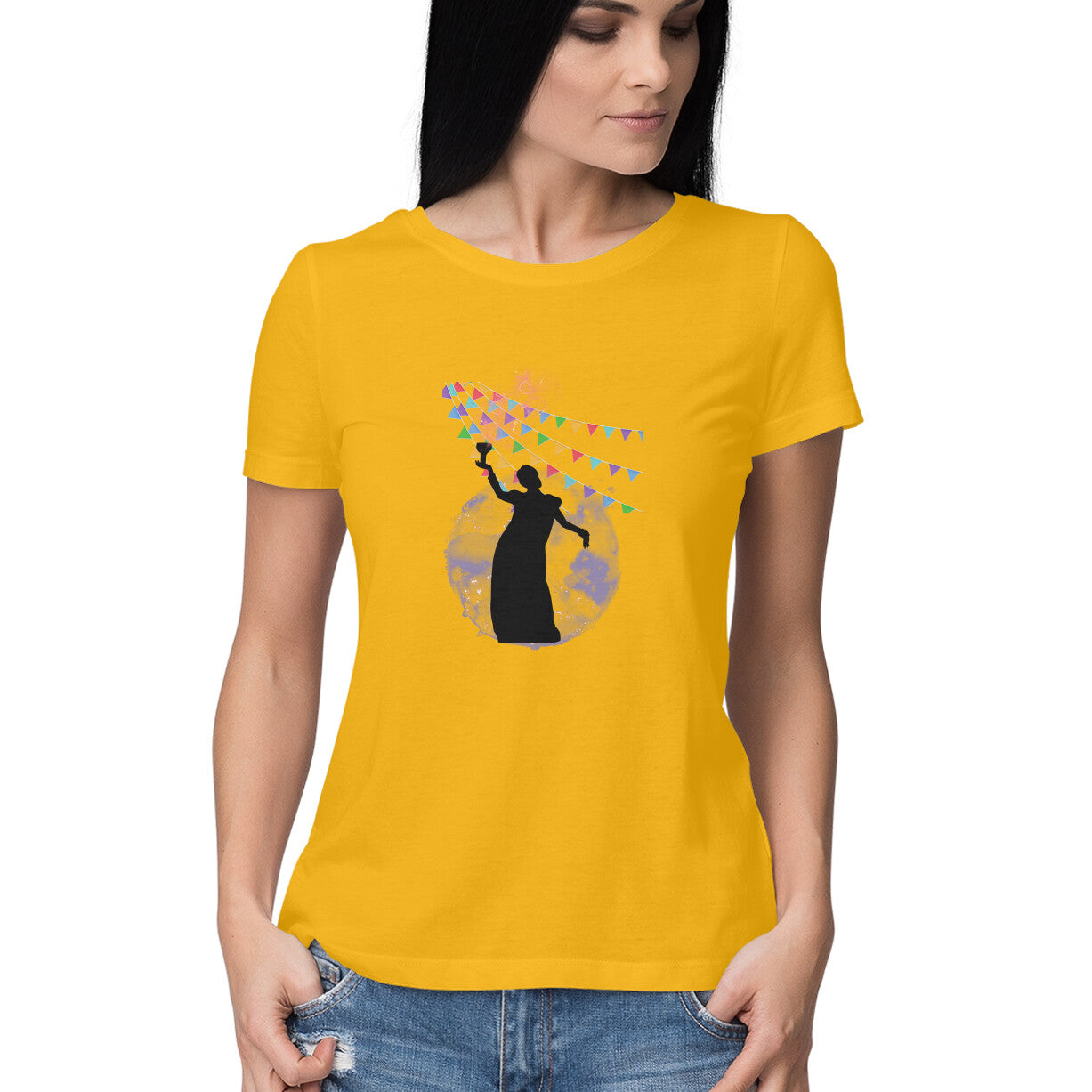 Durga Puja Festivities Women's T-Shirt - Celebrate in Style