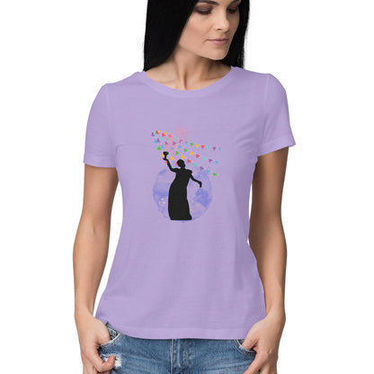 Durga Puja Festivities Women's T-Shirt - Celebrate in Style