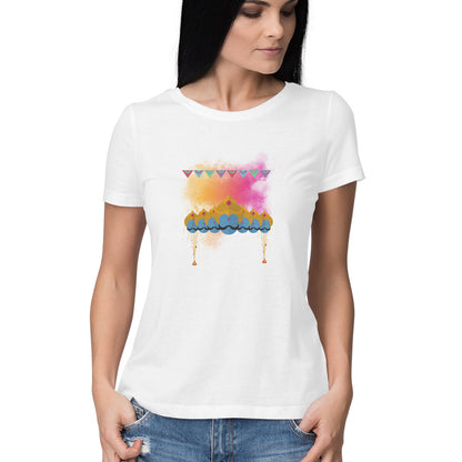 Dussehra Celebrations Women's Printed T-Shirt