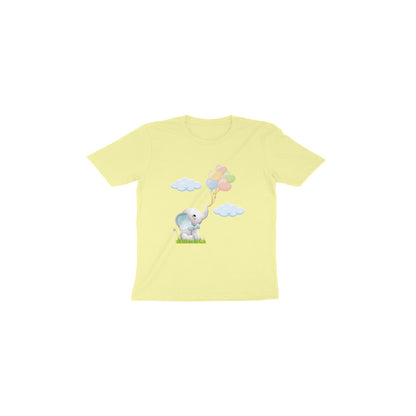 Adorable Elephant Toddler Tee: Playful Balloon Adventures