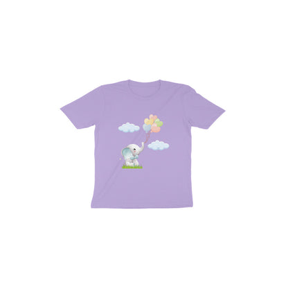 Adorable Elephant Toddler Tee: Playful Balloon Adventures