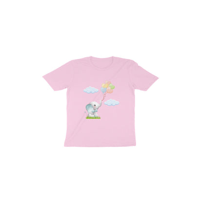 Adorable Elephant Toddler Tee: Playful Balloon Adventures
