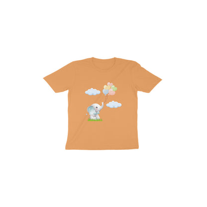 Adorable Elephant Toddler Tee: Playful Balloon Adventures