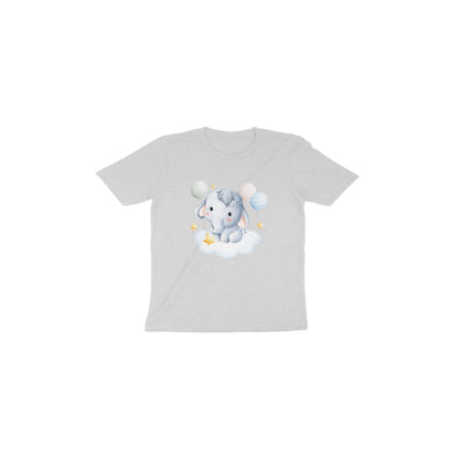 Adorable Baby Elephant and Balloons Toddler Tee